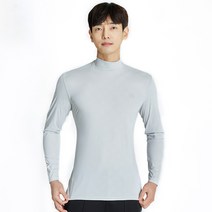 팁탑스포츠 기능성쿨티셔츠 냉감티셔츠 골프쿨이너웨어 (그레이)