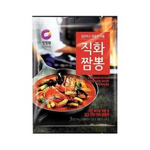 청정원 간편식 청정원 직화짬뽕 96g (3인분 분말) 집밥 도시락 식자재 캠핑 별미, 23개