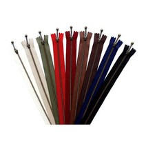 퀼트패키지 YKK 청동지퍼 방망이형 10cm 색상 10개, 검정