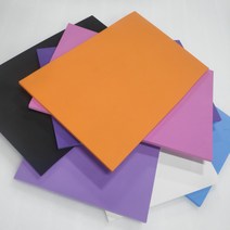 EVA 에바폼 10mm (50센티 x 33센티) 10장세트 20가지색상, 10T_오렌지10장
