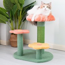 꽃잎고양이 캣타워 중형 혼합 색상 1개