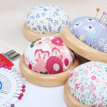 바늘꽂이 핀봉 시침핀꽂이 핀쿠션, 2.바늘꽂이-나무틀