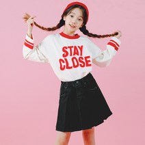 아이러브제이 B.스테이 클로즈 레터링 티 JVFTO24