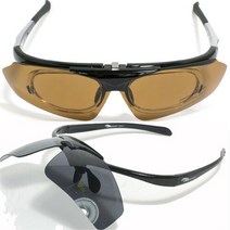 SEEKSPORTS 지피오레 편광 선글라스 G88353 도수선글라스 9종 BBR 스포츠 낚시 자전거, G88353-BLACK-블루미러편광렌즈