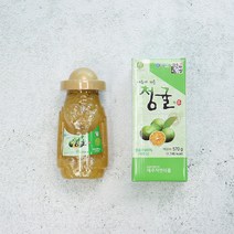 청귤과실과 제주벌꿀이 들어간 제주청귤차 제주자연 청귤차 300g 570g, 1병, 1병