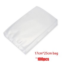 밴드실러 업소용 자동 실링기 식품 진공 실러 자동 상업 가정용 포장 기계 50 개 가방 세, 01 EU 플러그, 02 Only 100pcs bag