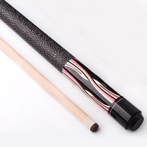 당구큐대 pool cue billiard maple shaft stick with de, 12.75mm, 블랙핑크 엉덩이