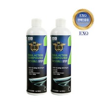 이엑스큐 듀얼액션 수성컴파운드DA3090 (500ml) 2500방 수준 스크래치 제거 9000방 수준의 광택도 수성타입, DA3090 (500ml)