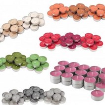 이케아 SINNLIG 신리그 미니향초 30개입, 그레이