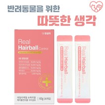 펫생각 고양이 구토 영양제 식이섬유 소화기 헤어볼 케어 스틱형 60g, 소화기 영양제 2박스 (60일분)
