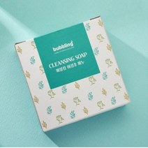 버블링 천연비누 어성초비누 여드름비누 100g, 5개