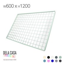 인테리어 휀스망 600 x 1200 mm, 1개, 화이트