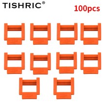 이더리움 채굴기 비트코인 채굴장 가정용 채굴부품 TISHRIC GPU PCI-E 라이저 리테이너 수직 마운트 로커, 한개옵션1, 08 100pcs Orange
