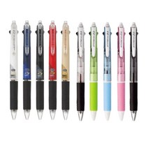 미쓰비시 제트스트림 0.5 2색 0.7 2in1 검은 빨간 볼펜, 핑크, 0.7mm