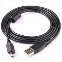2IN1 USB/AV TV 데이터 동기화 리드 코드 케이블 CB-USB6 올림푸스 mju 840 850 1200 1000 SW E-30 E-410 1010, [01] USB CABLE, 01 USB CABLE