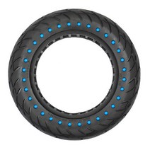 샤오미 No. 9 Ninebot G30 스쿠터 10*2.5 솔리드 타이어 최대 벌집 런 플랫, 03 파란