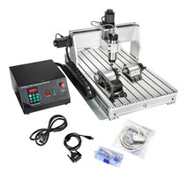 CNC조각기 각인기4축 CNC 6040 USB 포트 Mach3 라우터 제어 목공 밀링 조각사 기계 조각, 01 800W Air-Cooled_01 220V