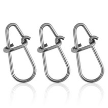 Dr.Fish 50팩 크랭크베이트 스냅 스테인리스 스틸 낚시 스냅 듀오 락 루어 스냅 퀵 체인지 낚시 클립 빠른 스냅 스피드 클립 스냅 후크 커넥터 담수 배스 낚시 사이즈 00