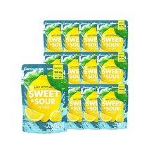 CW 청우 스윗앤사워 쥬시레몬 젤리 80g x 12개, 단품