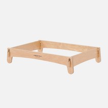 캠퍼필드 캠핑박스 우드받침대 110, 그외 박스용, 애쉬, 1개