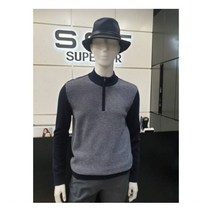 [슈페리어] W몰 남성 반집업 스웨터 SCZ240149