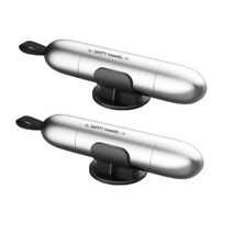 프로스모먼트 자동차 비상 탈출용 망치 벨트 절단기, 실버, 2개