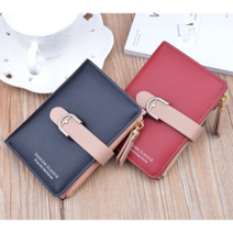 에이원 컬러 슬림핏 반지갑 여성용 엄마지갑 엄마선물 여성스러운 지갑