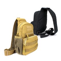 크로스백 슬링백 루어 배스 낚시 가방 {BL_055} , 카키