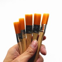 스틸브러쉬 녹제거 쇠솔 철칫솔 1510Pcs 나무 손잡이 브러시 나일론 Bristles 용접 솔더 플럭스 붙여 넣기, 02 5PCS