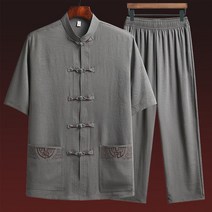 남성 여름 빅사이즈 캐주얼 생활한복 퓨전 개량한복 절복