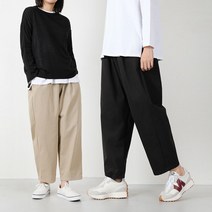 벤티브 여자 코튼벌룬팬츠 완전와이드 캐주얼 밴딩팬츠