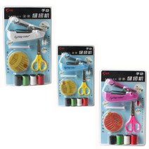 휴대용 고급 재봉틀 세트 컬러랜덤, 1개