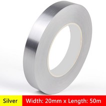 장판마감 ㄱ몰딩 코너테이프 금속 화 된 폴리 에스터 마일 라 필름 테이프 자체 접착 타일 솔기 스티커 벽 테두리 장식 거울 반사 스트립 DIY 아트, 06 Silver 20mm x 55m