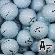 브랜드 로스트볼 A- 100알 모음, 100개, 캘러웨이 크롬소프트 화이트 혼합 A-