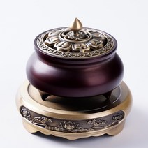 순동 실내 소형 훈향 아로마테라피 향 받침대 향로