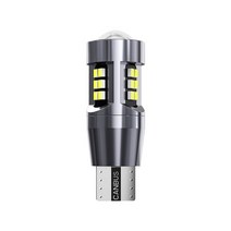 테일 램프 2pcs t15 w16w 921 2016 24smd canbus 오류 없음 자동차 브레이크 자동 백업 역광 12v 6000k 흰색 led 전구, 하얀, 2개