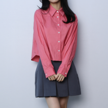 파라노말샵 / 무지 베이직 숏 셔츠 남방(파라노말샵)