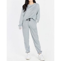 여성 죠거 트레이닝 세트 체형커버 편한옷 20대 여성스포츠웨어 깔끔한 체육복