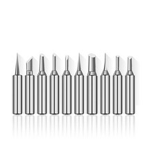 Yidab 납땜인두 팁 5피스 900M 시리즈 Hakko 936 Yihua 937 907 X-Tronic Vastar Sywon 납땜 스테이션 무연 환경 보호, 10