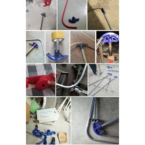 파이프 벤딩기 수동 파이프 벤더/튜브 벤딩 머신 온실 다기능 벤더 아연 도금 철 강관, 03 B Model 20mm