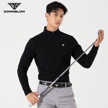 다운블로우 남성 방한 엠보 카라 티셔츠 FWLB-6300M