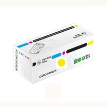 호환토너 교체용 HP CF362A/M553 노랑 프린터 프린트 토너 잉크 리필 재생 정품 호환 교체 무한