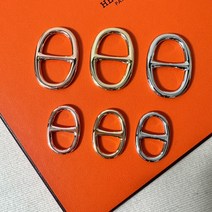 3컬러 샹달 미니 사이즈 스카프링 보관 파우치 증정