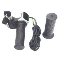 전동 킥보드 부품 스쿠터 튜닝 전기 자전거 24v 36v 48v ebike 트위스트 스로틀 lcd 배터리 디스플레이 및 전자 가속기 키 잠금 장치