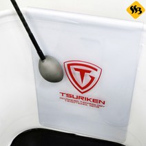 싹쓰리낚시 쯔리겐 마키에 프레스보드 블랙 투명 36cm 40cm, 클리어