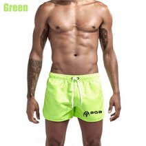 웨이크보드바지 남자웨이크보드바지 남성 남자서핑바지 2021 패션 여름 속건 반바지 수영, 초록, xxxl