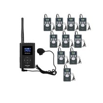 방송용마이크 블루투스마이크추천 노래방마이크 retekess ft11 fm 송신기 10pcs fm 라디오 수신기 pr13 무선 음성 전송 시스템 안내 교회 회의 훈련 29, 협력사, ft11-pr13