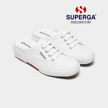 수페르가 [공식판매] 2144 뮬 스니커즈 WHITE