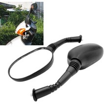 일본직발송 10. ELIFEPARTS 자전거 거울 적합 마제스티 125 시그너스 X JOG 조그 아뿌리오 ZR 그랜드 축 B, M8 자전거 거울, One Color