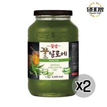 모비딕파워 [모비딕파워] 꽃샘꿀알로에차 티백호박차 부모님선물 건조스테비아 오미자먹는법, 넥시&아리&코스▶ 꽃샘 꿀알로에차 1kg X2, 넥시&아리&코스▶